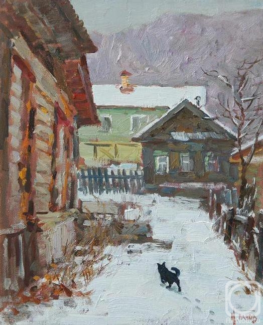 Panov Igor. Winter in Bakhilova glade