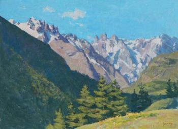 The Caucasus. Gorge Adil-Su (Terskol Baksan Azau). Panov Igor