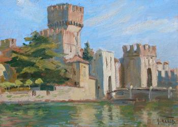 A fortress in Sirmione. Italy. Panov Igor