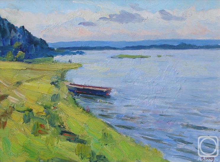 Panov Igor. The Volga coast