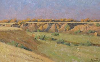 A valley of the dried up river. Panov Igor