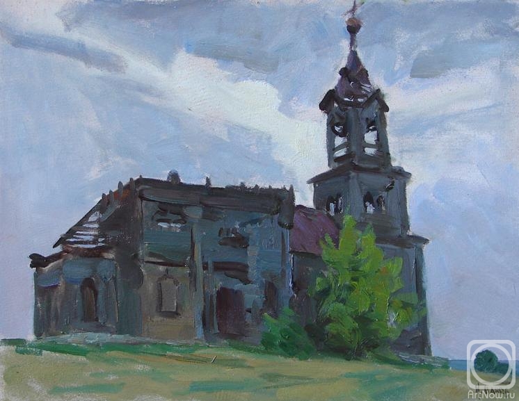 Panov Igor. Church in Pavlovke