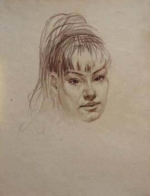 Portrait of the girl (Girl Portrait). Panov Igor