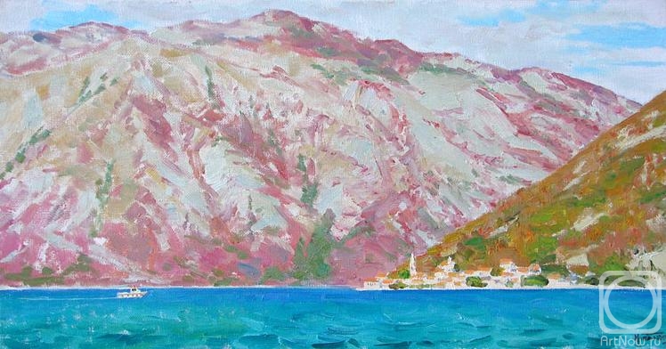 Panov Igor. Mountains of the Kotorsky gulf. Montenegro
