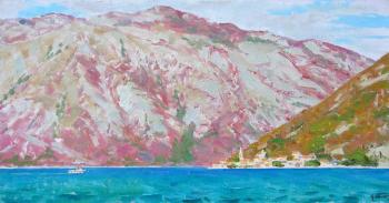 Mountains of the Kotorsky gulf. Montenegro