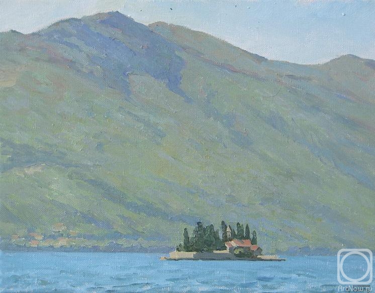 Panov Igor. Island of Perast. Montenegro