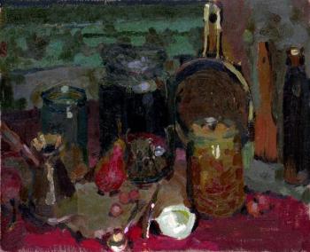 Still life with jam