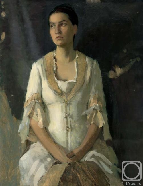 Dolgaya Olga. Girl in white