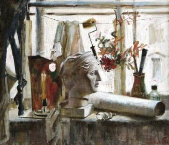 At a window. Panov Igor