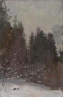 Winter Forest. Dolgaya Olga