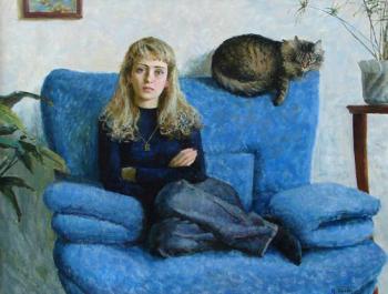 Portrait of the sister. Panov Igor