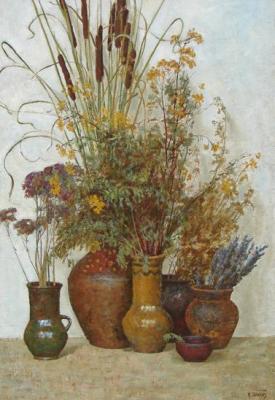 Still-life with jugs