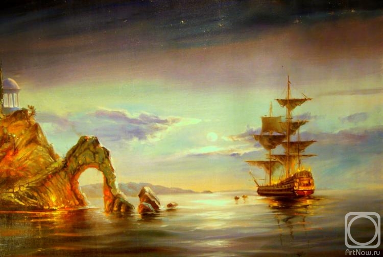 Minaev Sergey. Night sea