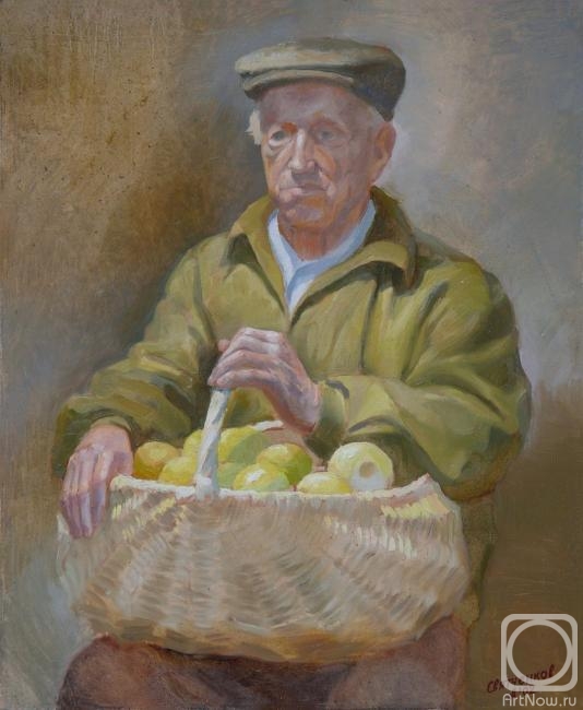 Svyatchenkov Anton. Basket with apples