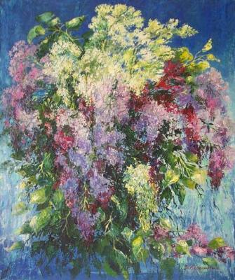 Bouquet of lilac ( ). Vedeshina Zinaida