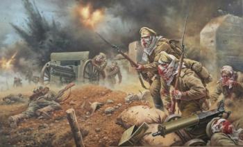 Defenders Osovets dedicated. Attack of the Dead 1915
