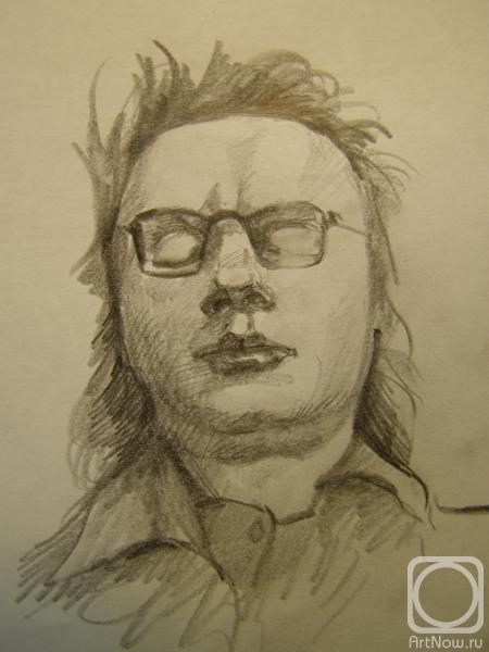 Gerasimov Vladimir. Five minutes sketch in the subway 30
