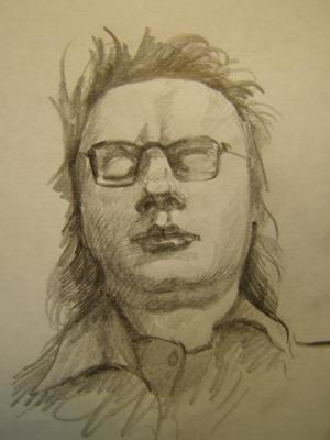 Five minutes sketch in the subway 30. Gerasimov Vladimir