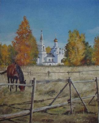 Moscow region. October Palette. Golybev Dmitry