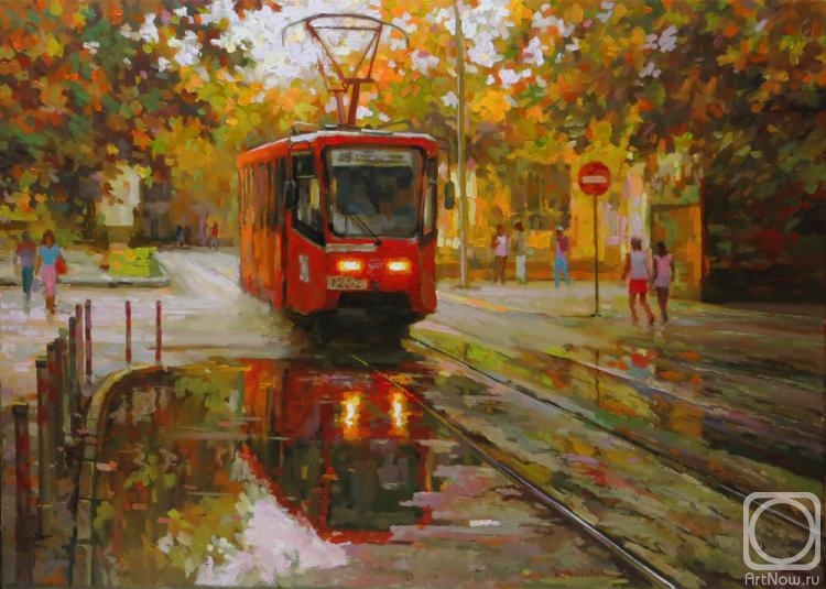 Volkov Sergey. Red Moscow tram