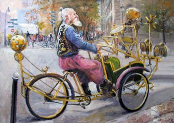 Parisian Magician Rickshaw. Rodionov Igor