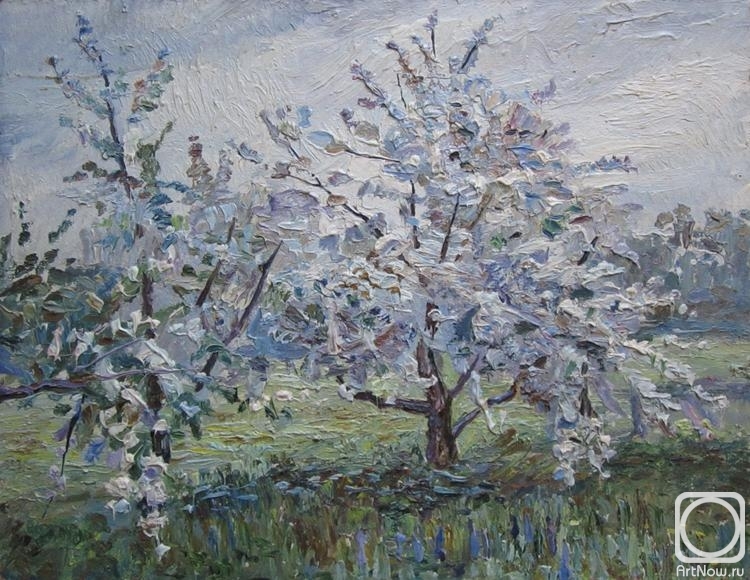 Bikashov Dimitrii. May Day. Apple trees