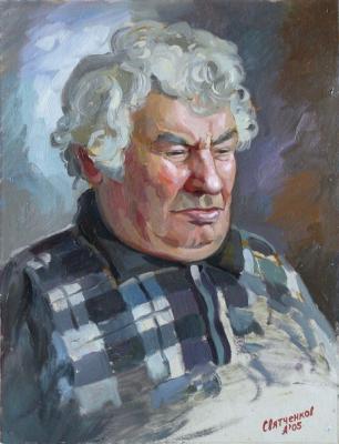 Portrait of his grandfather (etude)