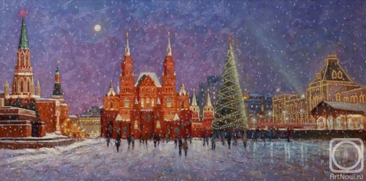 Razzhivin Igor. Moscow New Year's