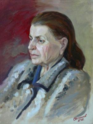 Portrait of grandmother. Svyatchenkov Anton