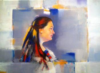 Young lady's portrait. Bugaenko Tatiana