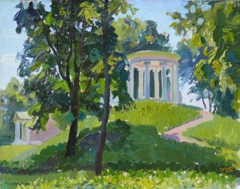 Summer heat. Gazebo in Ostankino (etude). Svyatchenkov Anton
