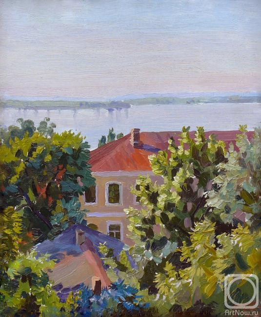 Svyatchenkov Anton. Little House on the Volga (etude)