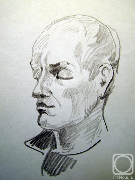 Gerasimov Vladimir. Five minutes sketch in the subway 40