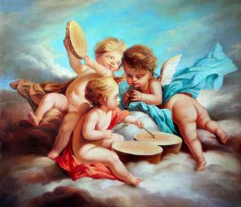 Allegories of music (by Francois Boucher). Mescheriakov Pavel