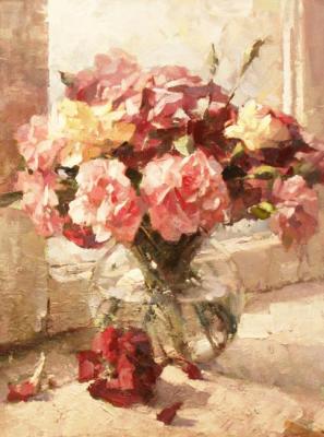 Still life with roses. Pryadko Yuriy