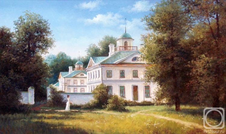 Grokhotova Svetlana. Manor Serednikovo. June