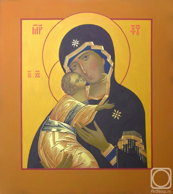 Svyatchenkov Anton. Vladimir Icon of the Mother of God