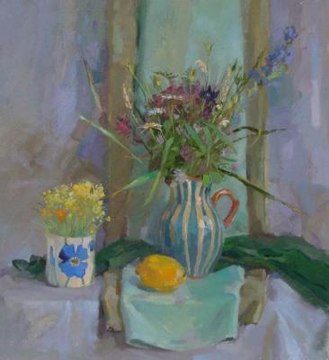 Still life with wild flowers