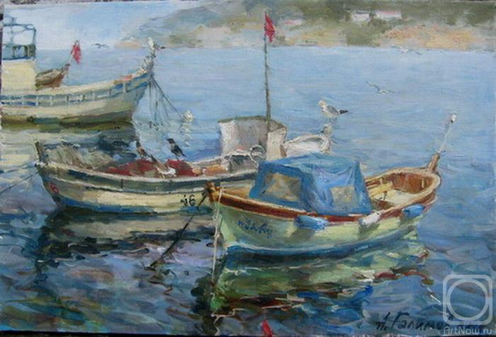 Galimov Azat. The Fishing boats. Buyukada