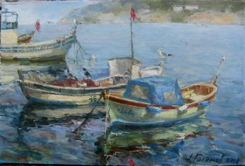 The Fishing boats. Buyukada. Galimov Azat