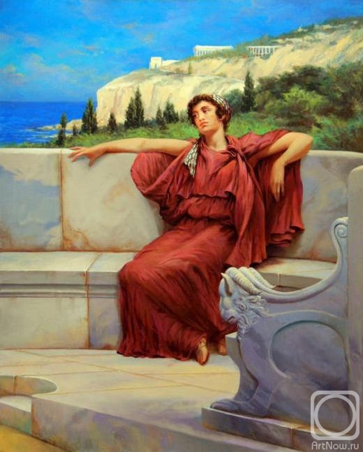 Mescheriakov Pavel. Dolce Far Niente (L. Alma-Tadema)