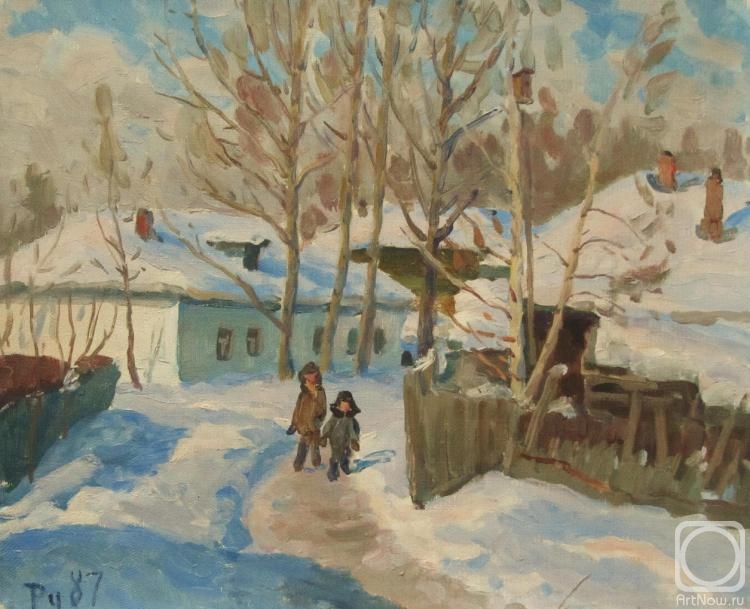 Rudin Petr. Winter walk