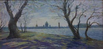 On The Neva River (The River Neva). Mif Robert