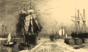 The return of the whaling ship