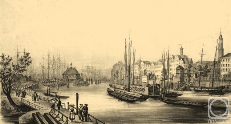 Kolotikhin Mikhail. Port in Hamburg