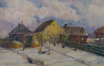 Winter in countryside. Belov Nikolay