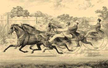 Magnificent horse races (hippodrome reports of 1859)