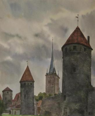 Towers of Tallinn. Lapovok Vladimir