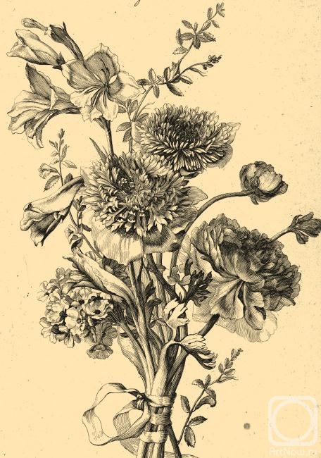 Kolotikhin Mikhail. Flowers with peony
