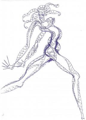 Картина «Терпсихора ажурная»